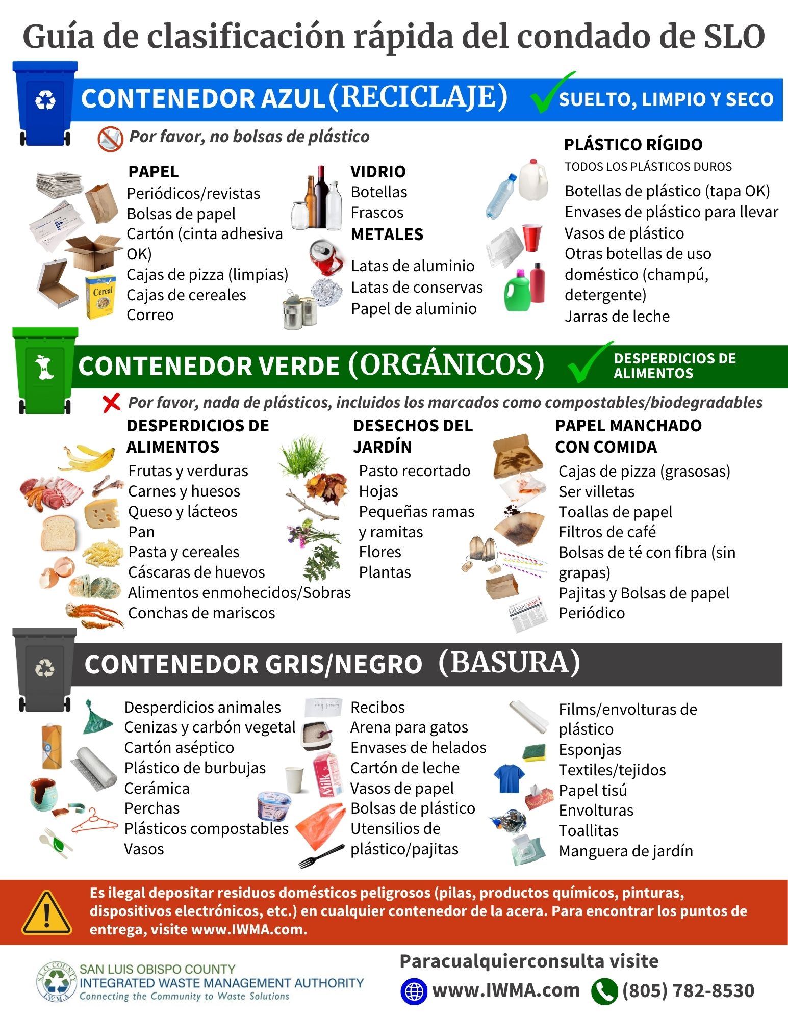 quick recycle spanish